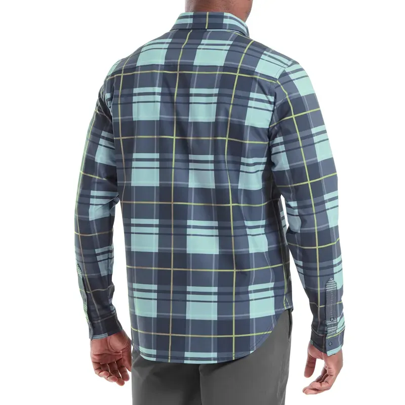 Altura All Roads Unisex Cycling Shirt in Blue Check-4