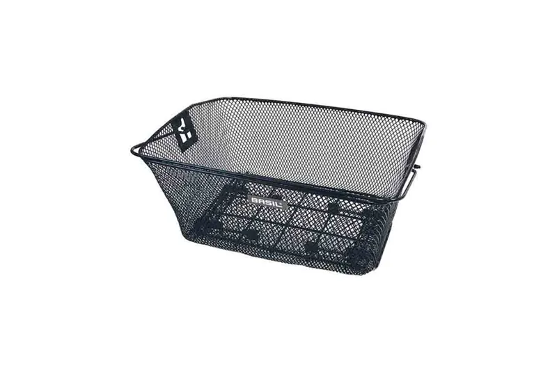 Basil Como Rear Basket in Black