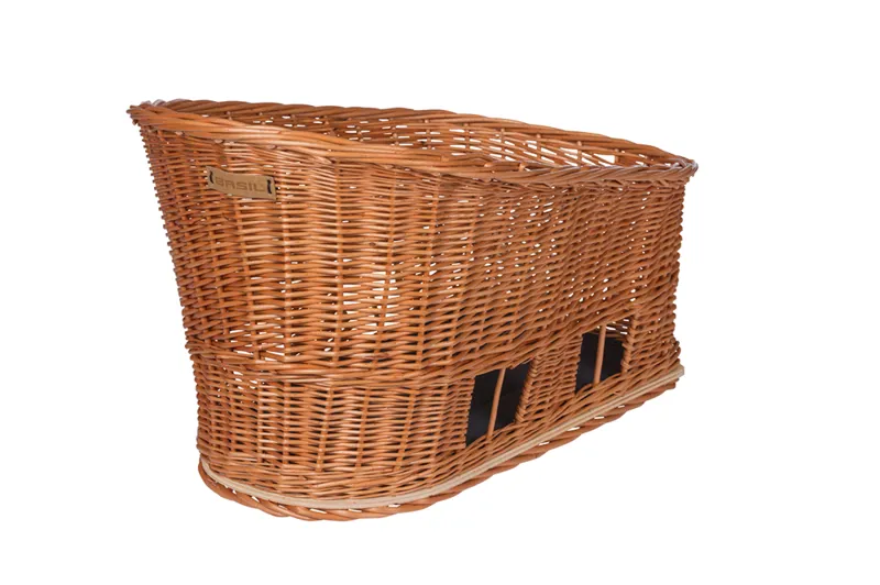 Basil Pasja Rear Animal Carrier Basket in Brown