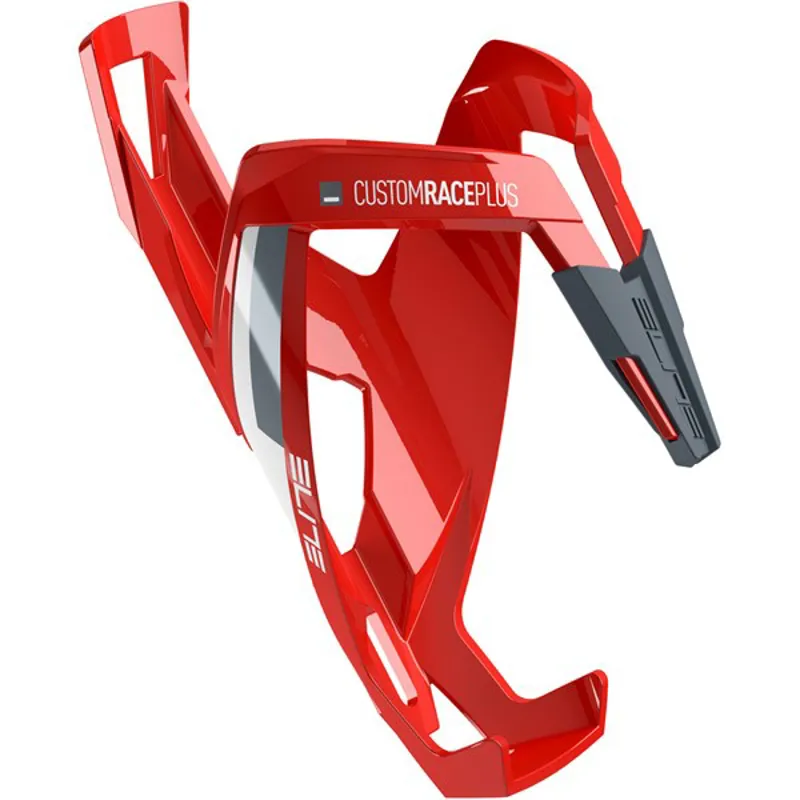 Elite Custom Race Plus Bottle Cage in Red