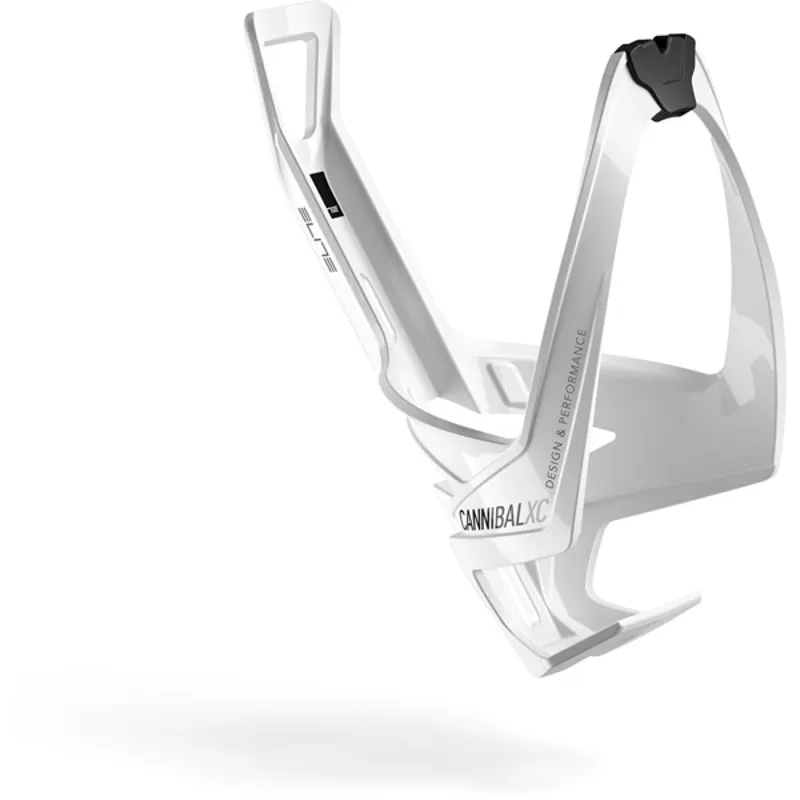Elite Cannibal XC Water Bottle Cage In White