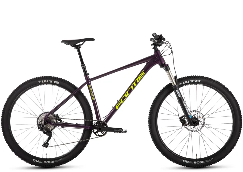 Forme Black Rocks HT2 29 Hardtail Mountain Bike in Purple