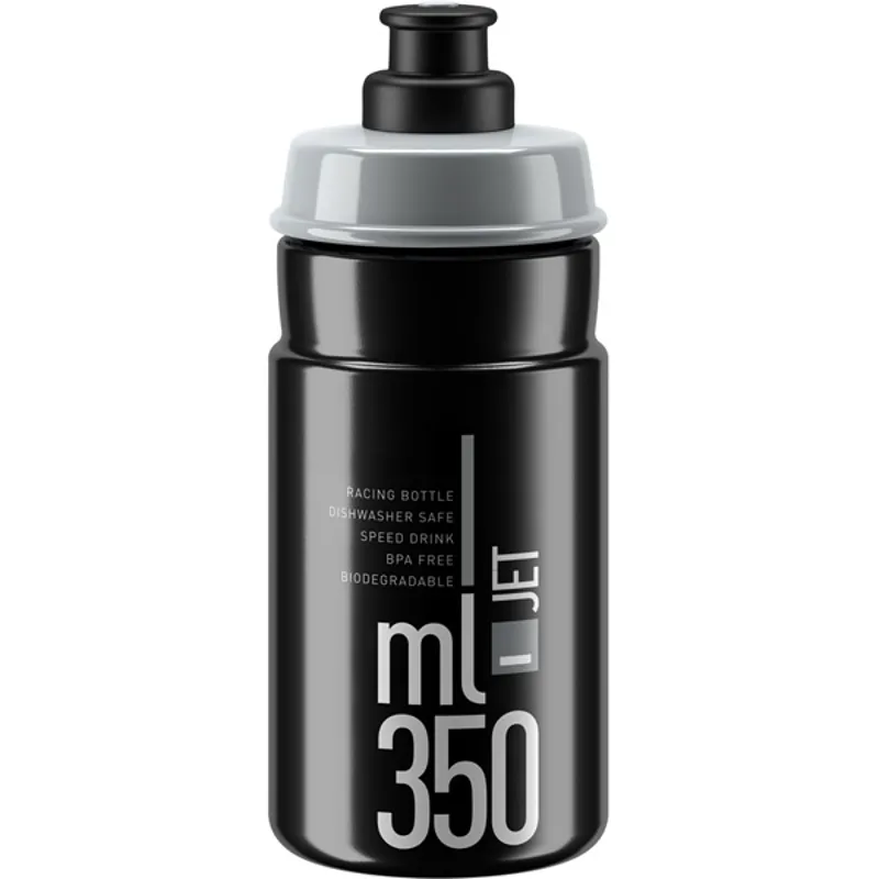 Elite Jet Youth 66mm 350ml Bottle in Black