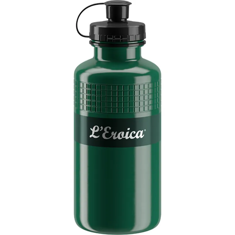 Elite Eroica Squeeze Oil 550ml Water Bottle In Green