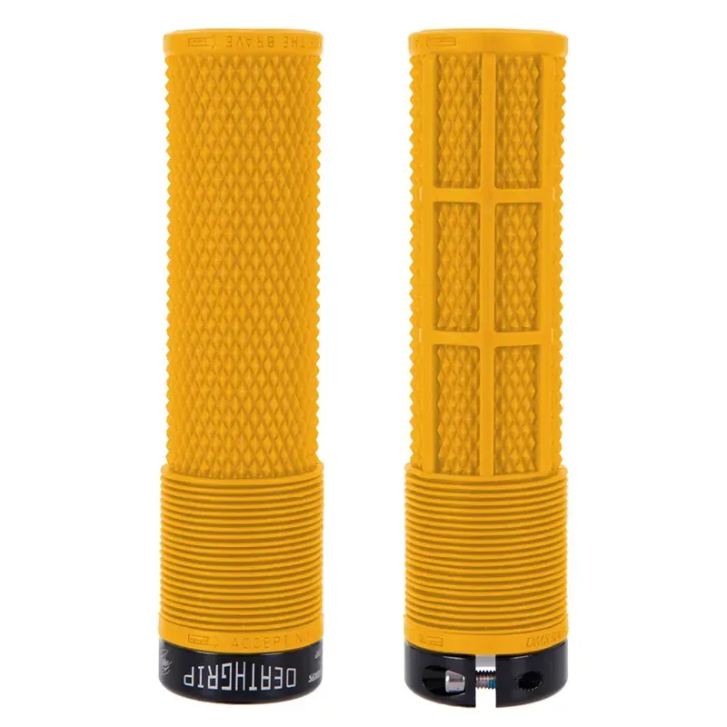DMR Deathgrip Flangeless Thick - Gul Yellow
