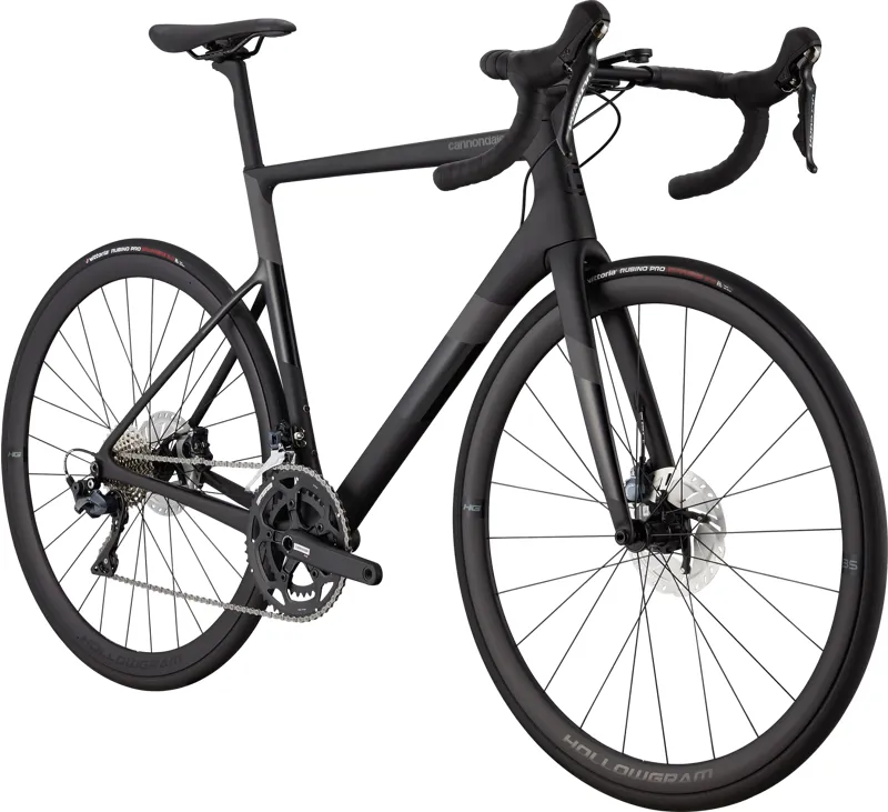 2021 Cannondale SuperSix EVO Carbon Disc Ultegra Road Bike in Black -6