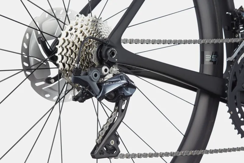 2021 Cannondale SuperSix EVO Carbon Disc Ultegra Road Bike in Black -3