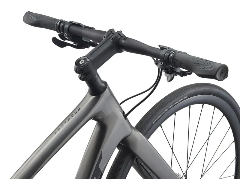 2021 Giant FastRoad Advanced 2 Hybrid Bike in Grey-5