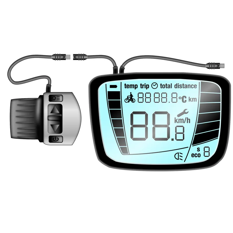 Batribike Centre LCD Display in Black