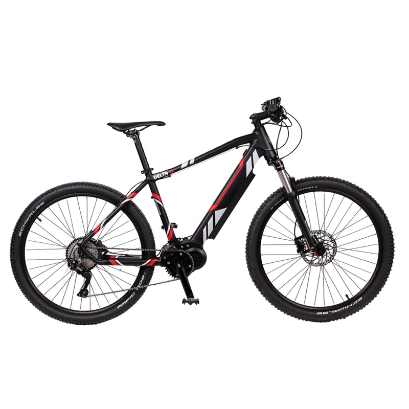 Batribike Delta Plus 12.8Ah/460wh Hardtail eMountain Bike in Black