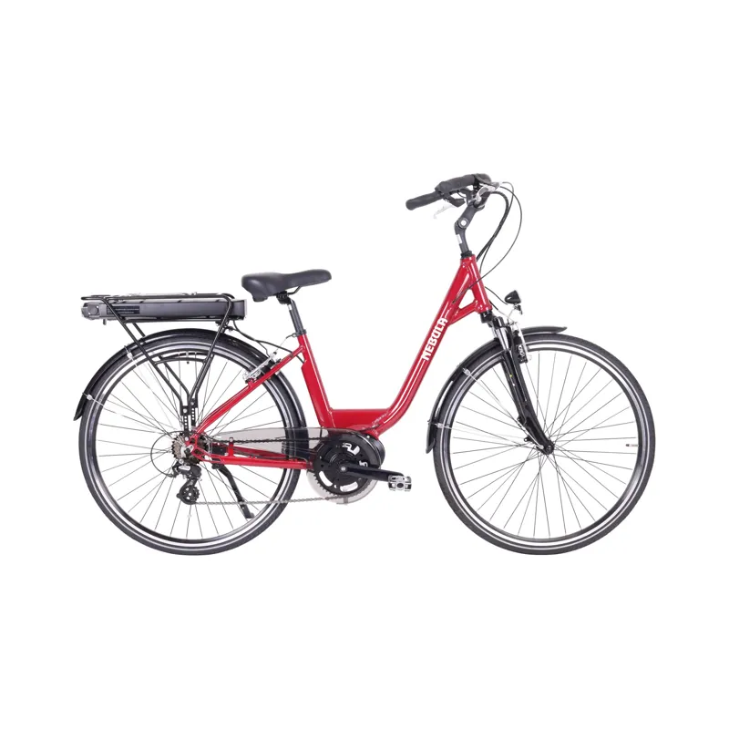 Batribike Nebula 15.6Ah/560wh City eBike in Red-1