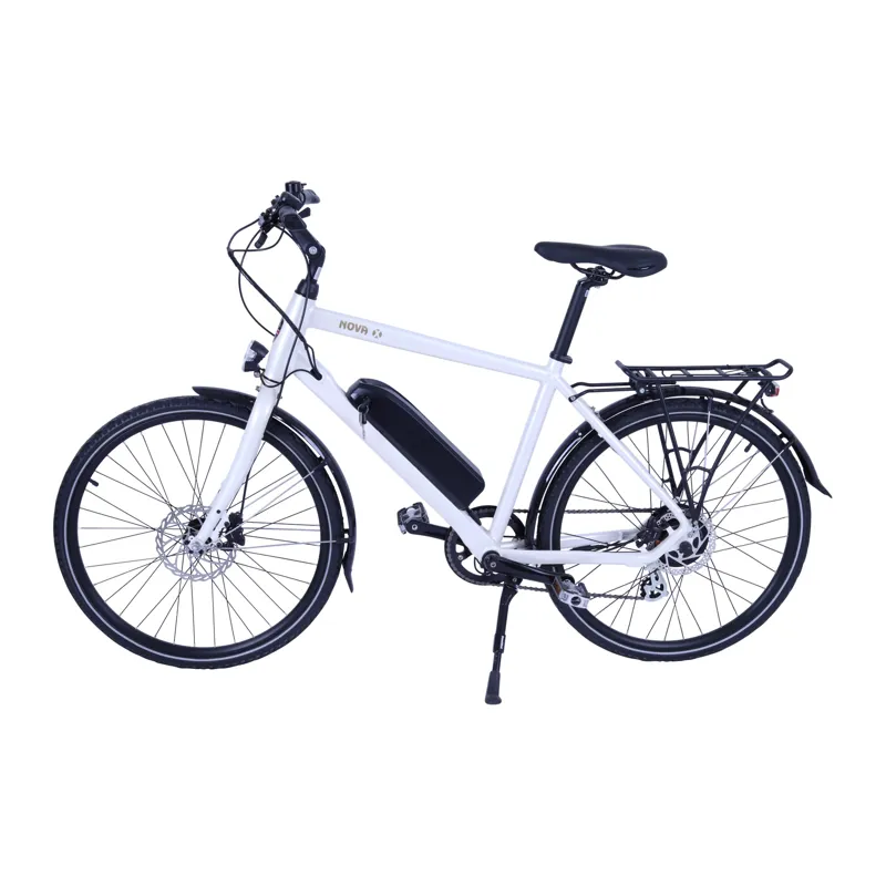 Batribike Nova-X 12.8Ah/460wh City eBike in White-1
