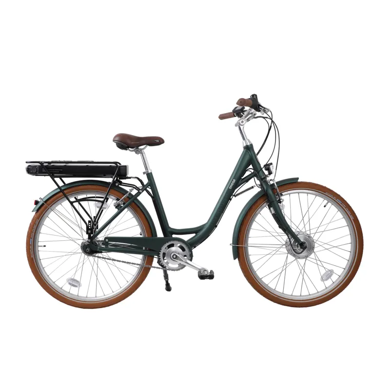 Batribike Omega 15.6Ah/560Wh Step-Through eBike in Green Matt