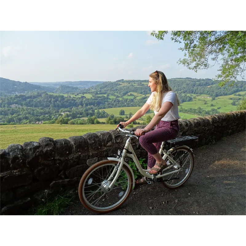 Batribike Omega 15.6Ah/560Wh Step-Through eBike in White-2