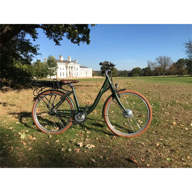 Batribike Omega 6.6Ah/240Wh Step-Through eBike in Green Matt-2