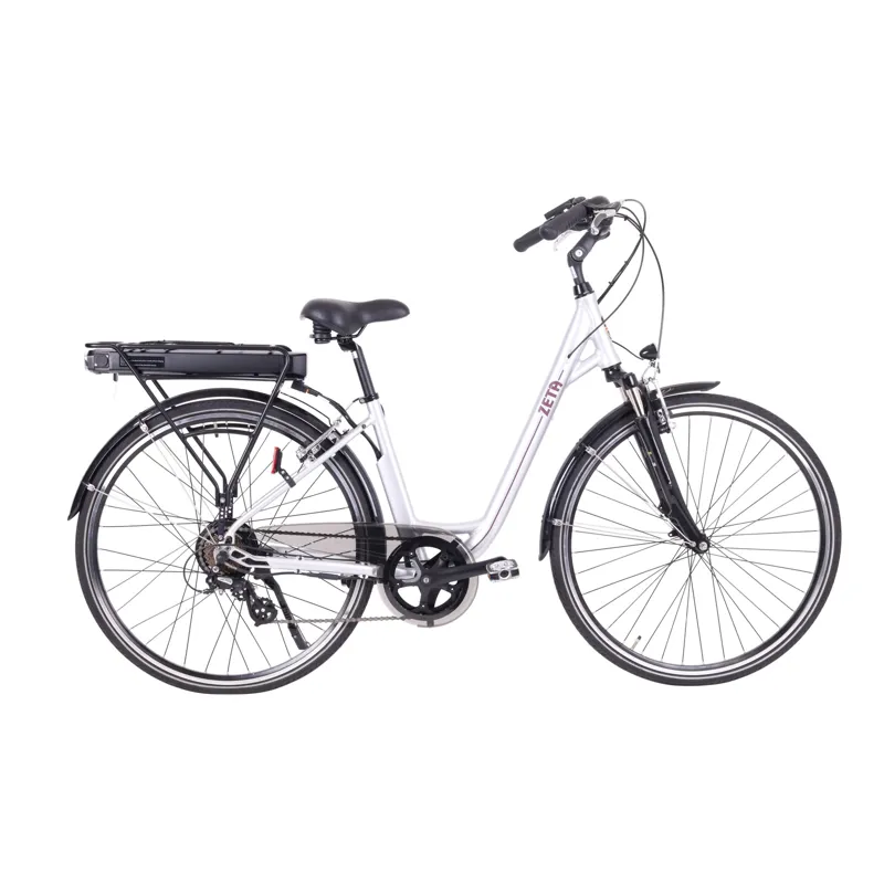 Batribike Zeta 11Ah/400Wh Step-Through City eBike in Luna Silver