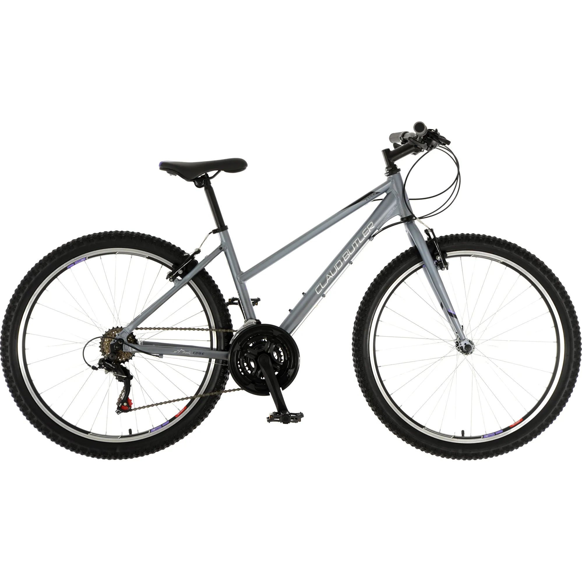 Claud Butler Edge Low Step Mountain Bike in Grey