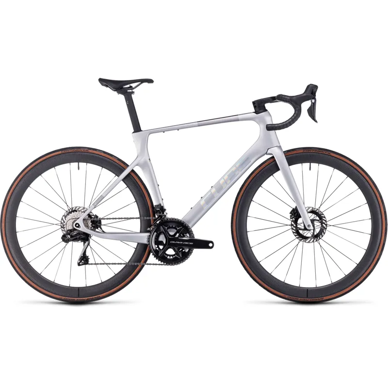 Cube Agree C:62 SLT Road Bike in Silver/Black