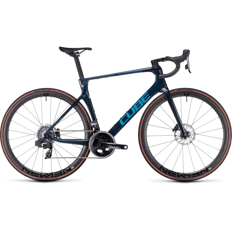 Cube Agree C:62 SLX Road Bike in Liquid Blue/Blue