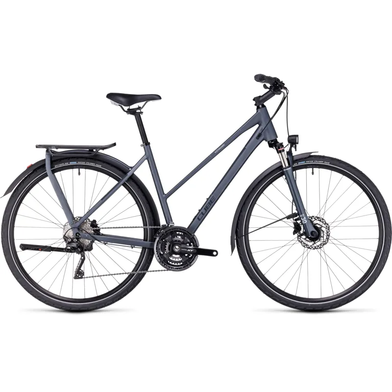 Cube Kathmandu EXC Touring Bike in Dark Grey/Grey-1