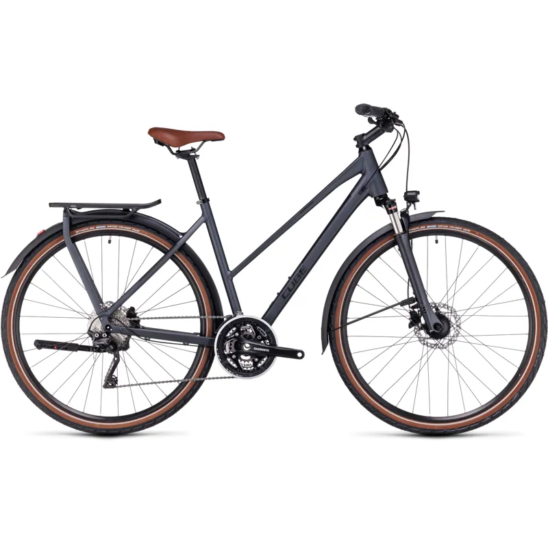 Cube Kathmandu Pro Touring Bike in Grey/Black-1
