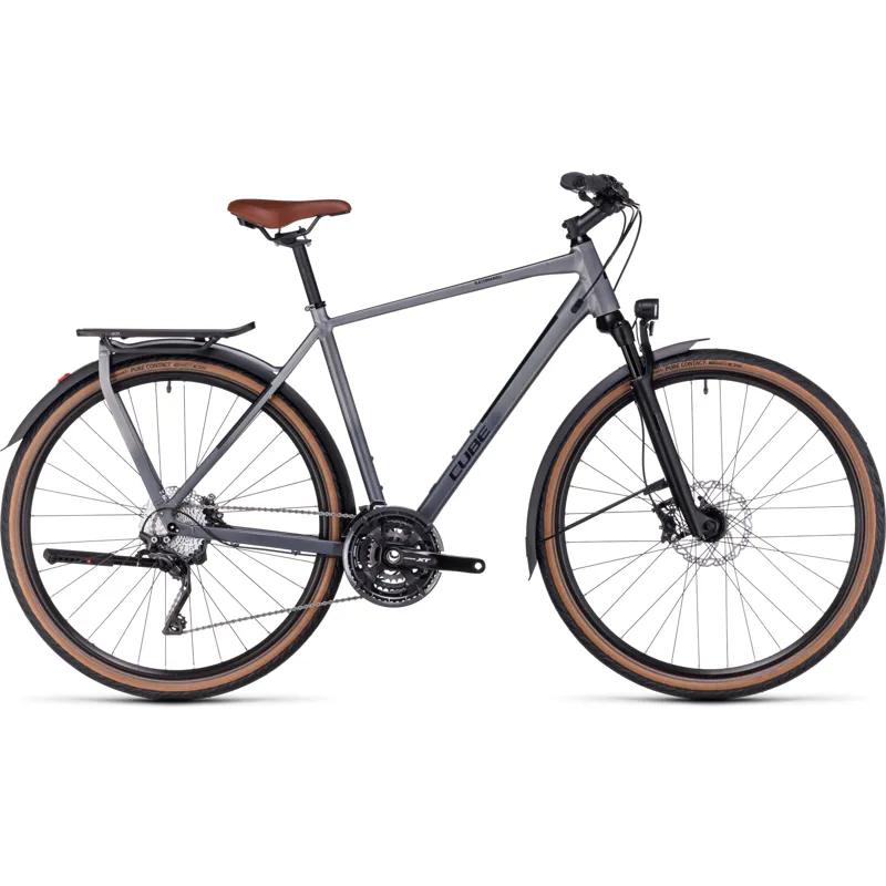 Cube Kathmandu SLX Touring Bike in Prizmsilver/Black