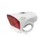 2020 Cube LTD+ Red LED Rear Light in White