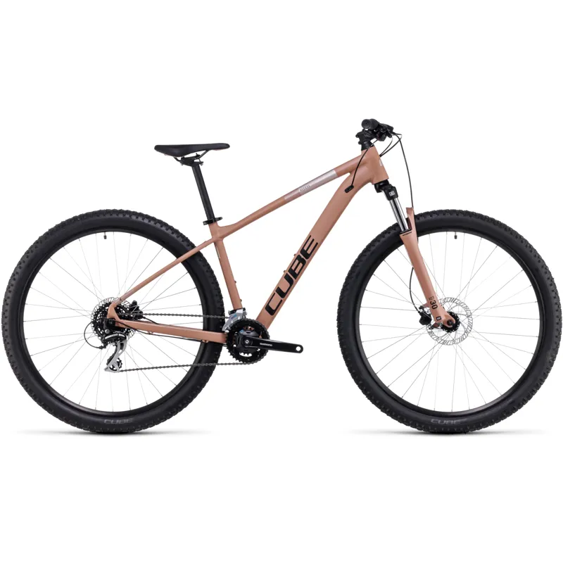 Cube Access WS EAZ Mountain Bike in Blush/Silver