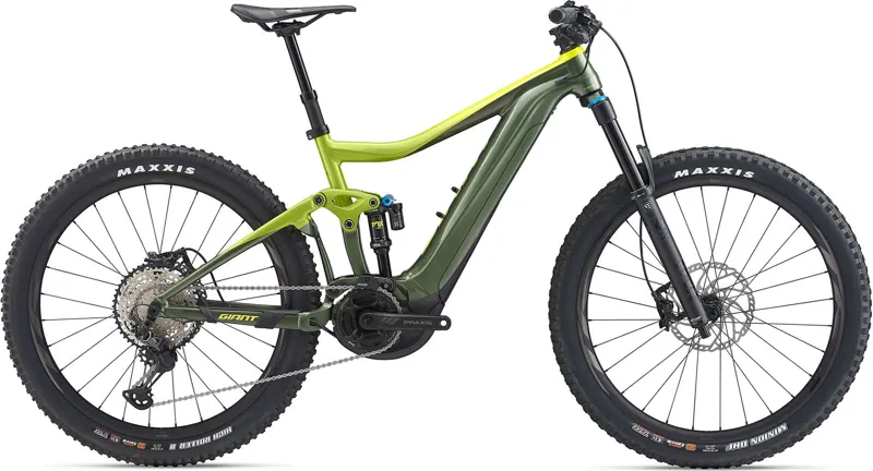 2020 Giant Trance E+ 1 Pro-S Electric Mountain Bike in Green