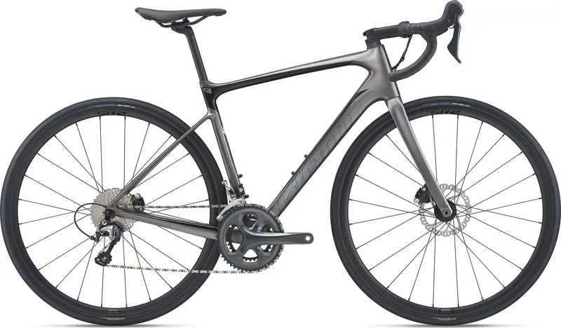 2021 Giant Defy Advanced 3 Road Bike in Silver