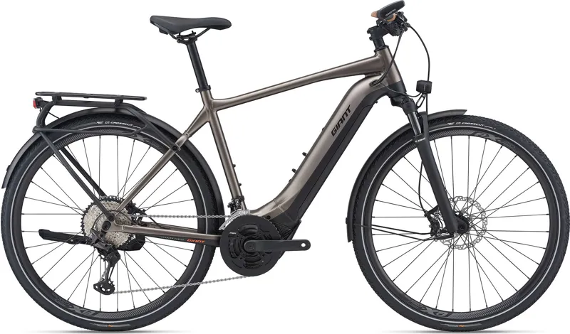 2021 Giant Explore E+ 0 Pro Electric Bike in Brown