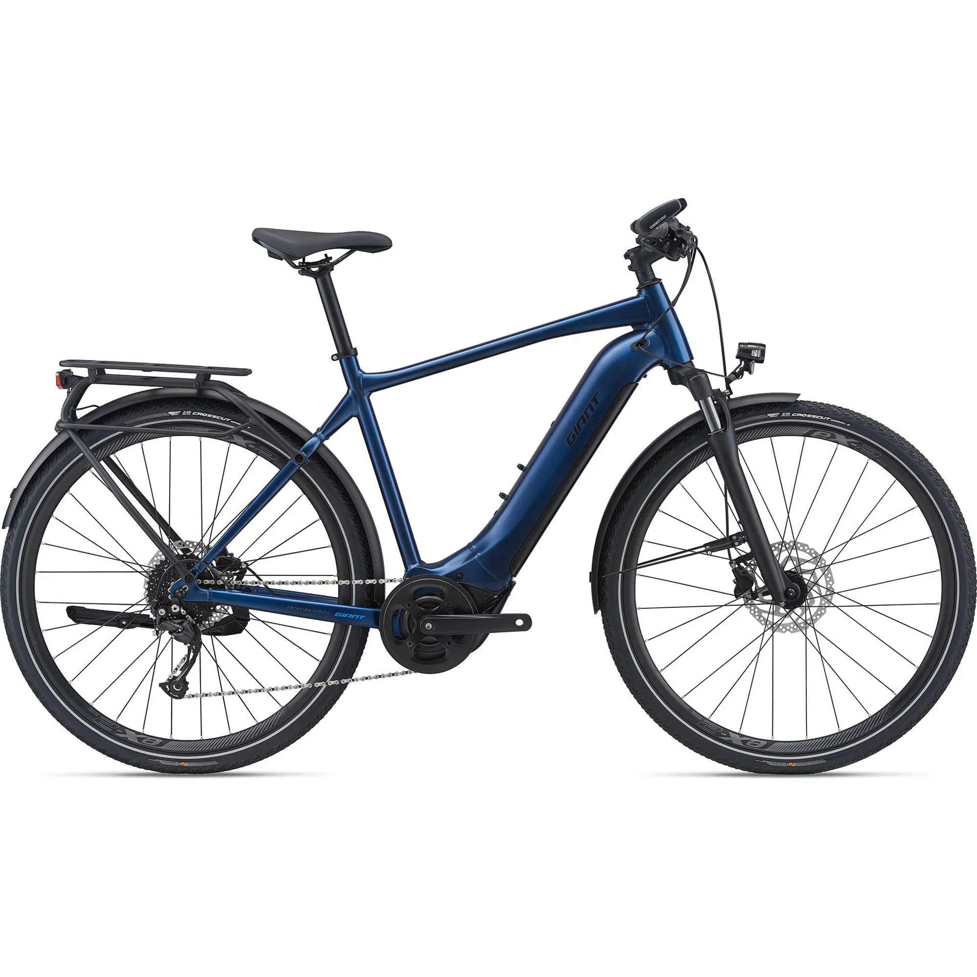 2021 Giant Explore E+ Electric Bike in Blue - Main Image