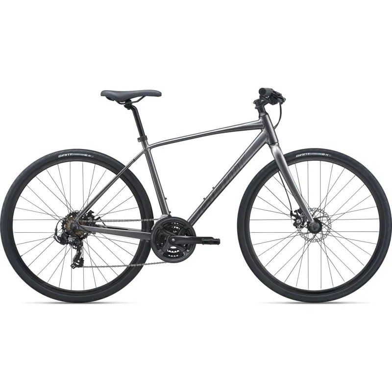 Giant Escape 3 Disc Hybrid Bike in Metallic Black