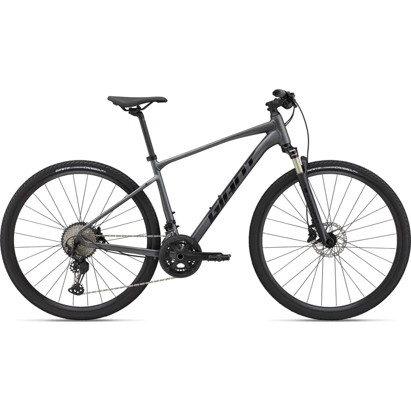 2022 Giant Roam 0 Disc Hybrid Bike in Charcoal