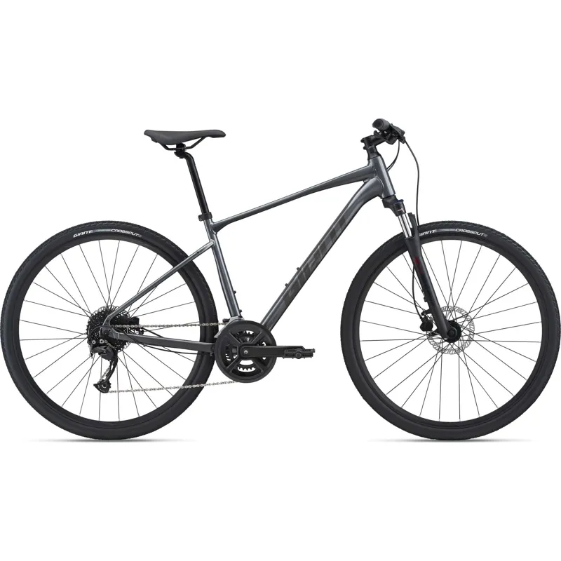 2022 Giant Roam 2 Disc Hybrid Bike in Charcoal