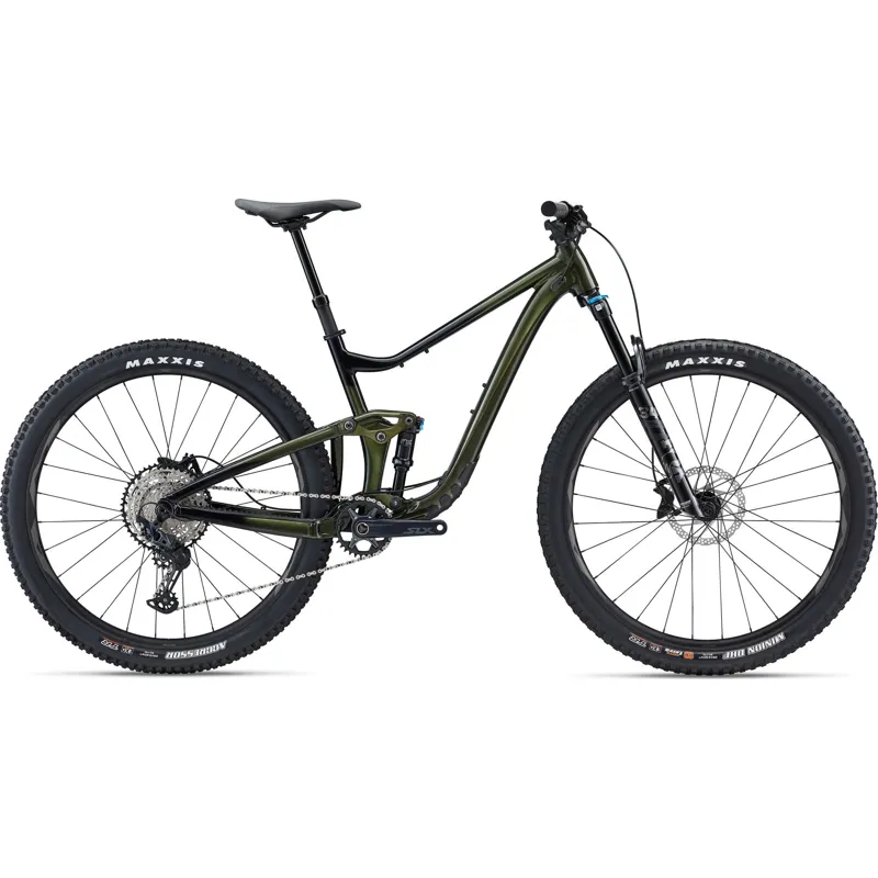 Giant Trance 29 1 Trail Bike in Phantom Green/Black/Chrome