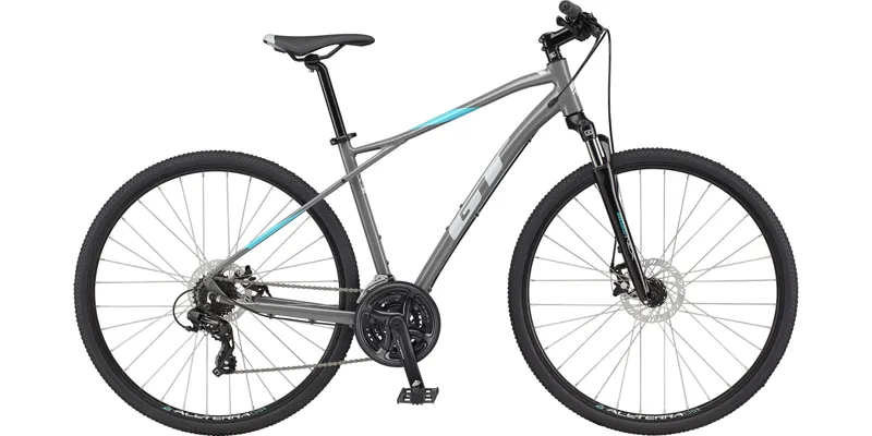 2021 GT Transeo Comp Fitness Bike in Grey