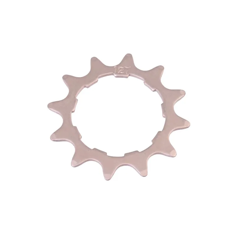 Gusset Cassette Single Speed 12t Sprocket in Silver