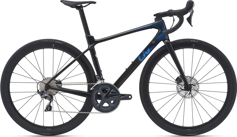 2021 Liv Langma Advanced Pro 1 Disc Road Bike in Black