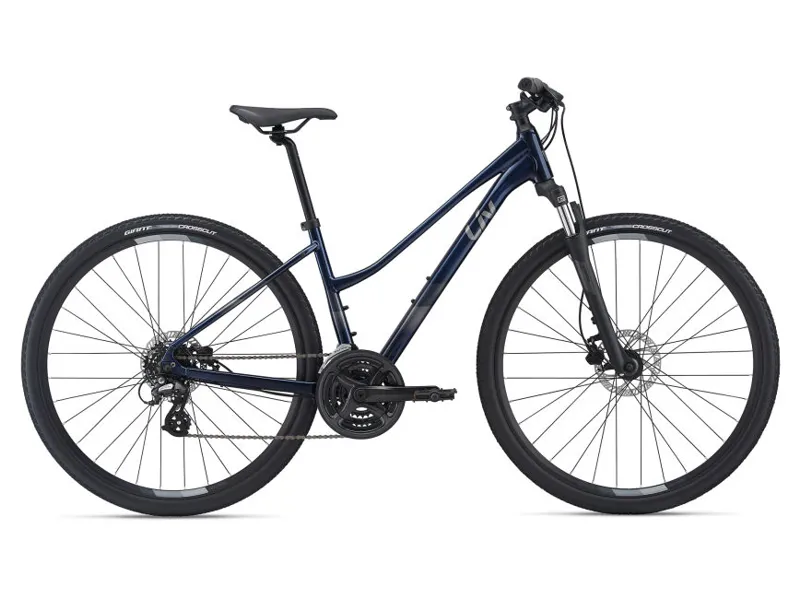 2021 Liv Rove 4 Hybrid Bike in Blue
