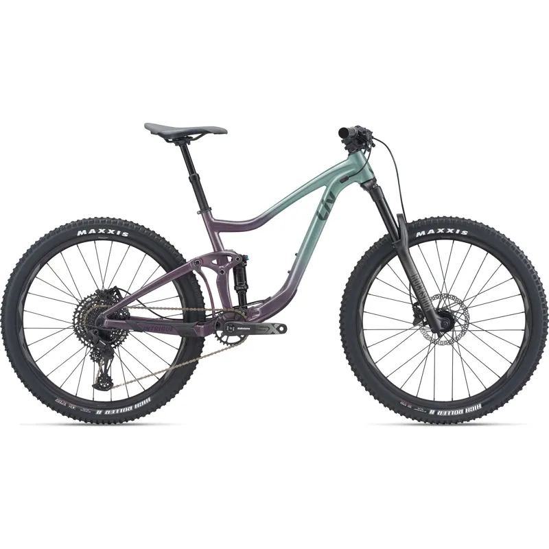 2022 Liv Intrigue Trail Bike in Eucalyptus/Purple Ash