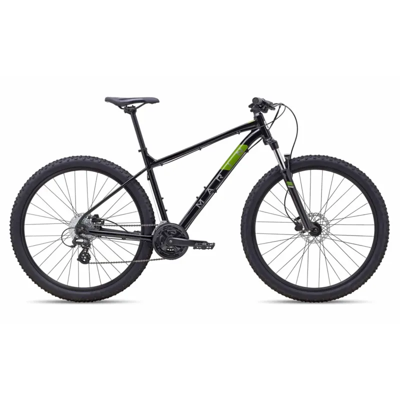 Marin Bolinas Ridge 2 27.5 Mountain Bike in Black/Green/Silver