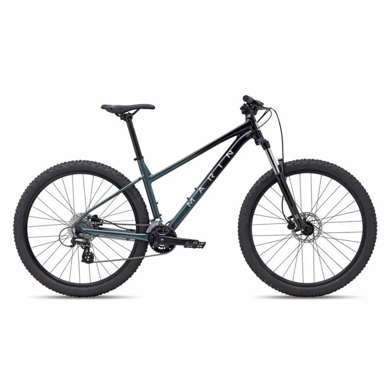 Miran Wildcat Trail 3 Mountain Bike in Gloss Black/Grey/Silver
