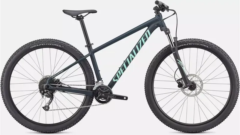 2022 Rockhopper Sport 27.5 Trail Bike in Forest Green/Oasis