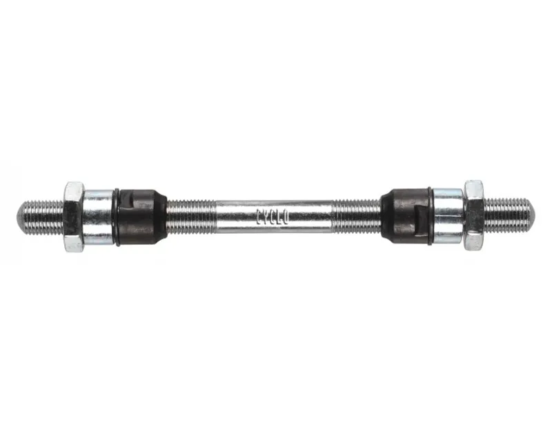 Weldtite 9.0x140mm Chrome Moly Axle in Silver