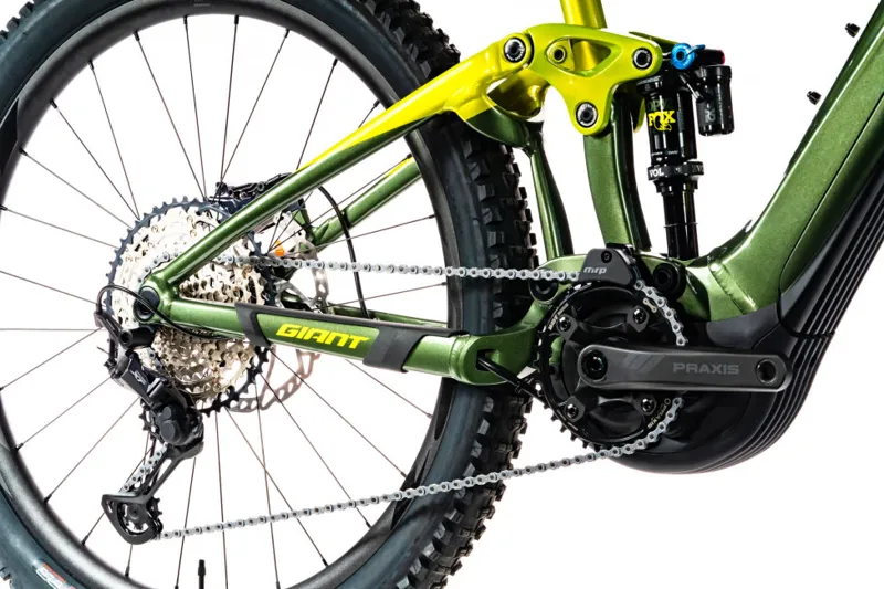 2020 Giant Trance E+ 1 Pro Electric Mountain Bike in Green-4