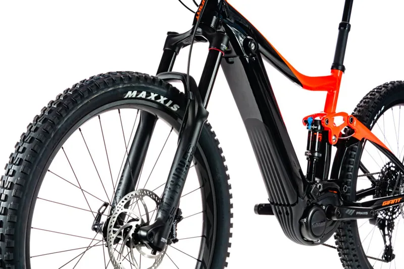 Giant Trance E+ 3 Pro Electric Mountain Bike in Red-6