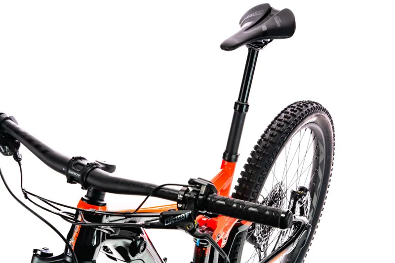 Giant Trance E+ 3 Pro Electric Mountain Bike in Red-2