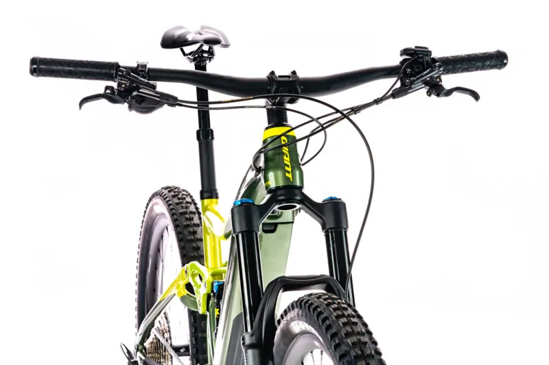 2020 Giant Trance E+ 1 Pro-S Electric Mountain Bike in Green-7