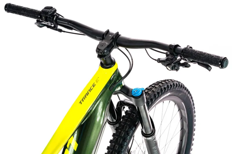 2020 Giant Trance E+ 1 Pro-S Electric Mountain Bike in Green-4
